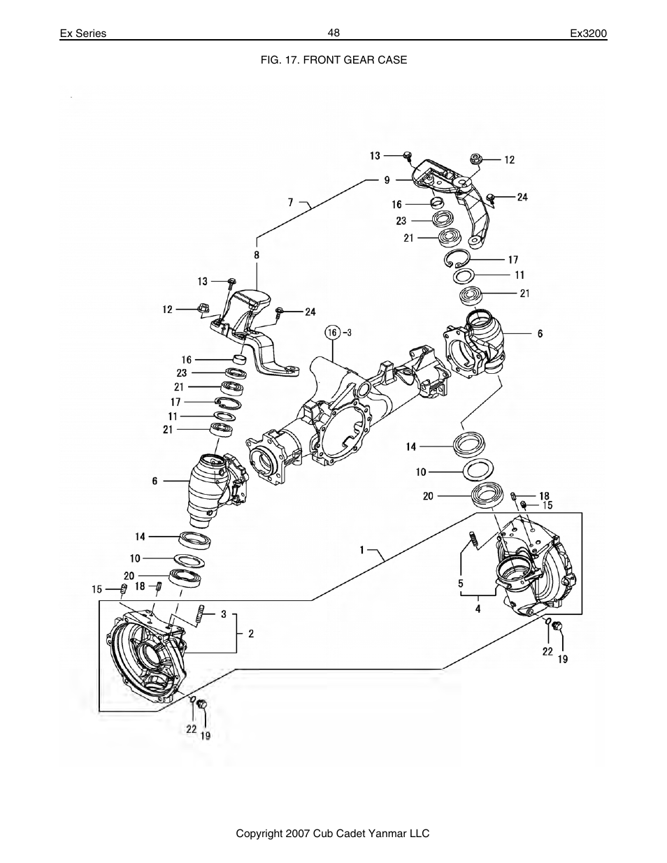 Cub Cadet Ex32002 User Manual | Page 48 / 182
