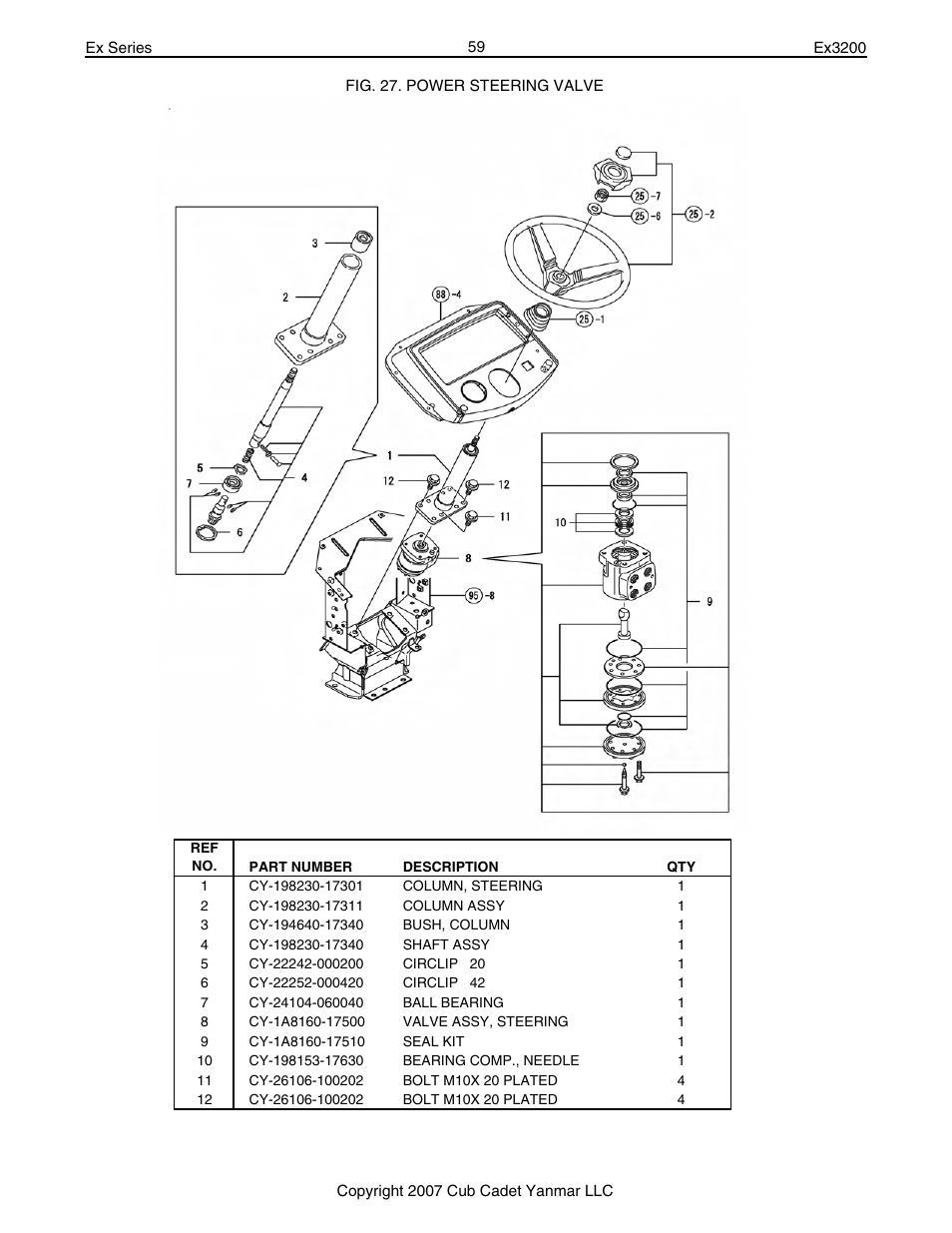 Cub Cadet Ex32002 User Manual | Page 59 / 182