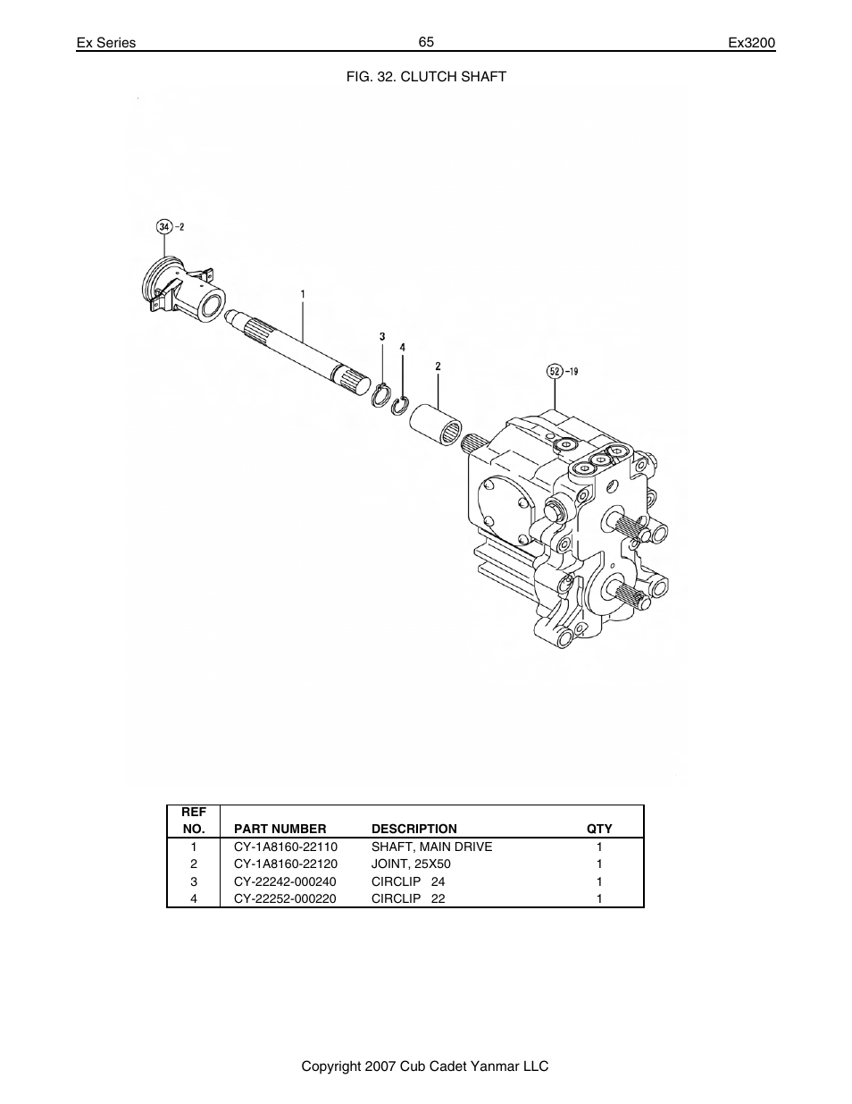 Cub Cadet Ex32002 User Manual | Page 65 / 182