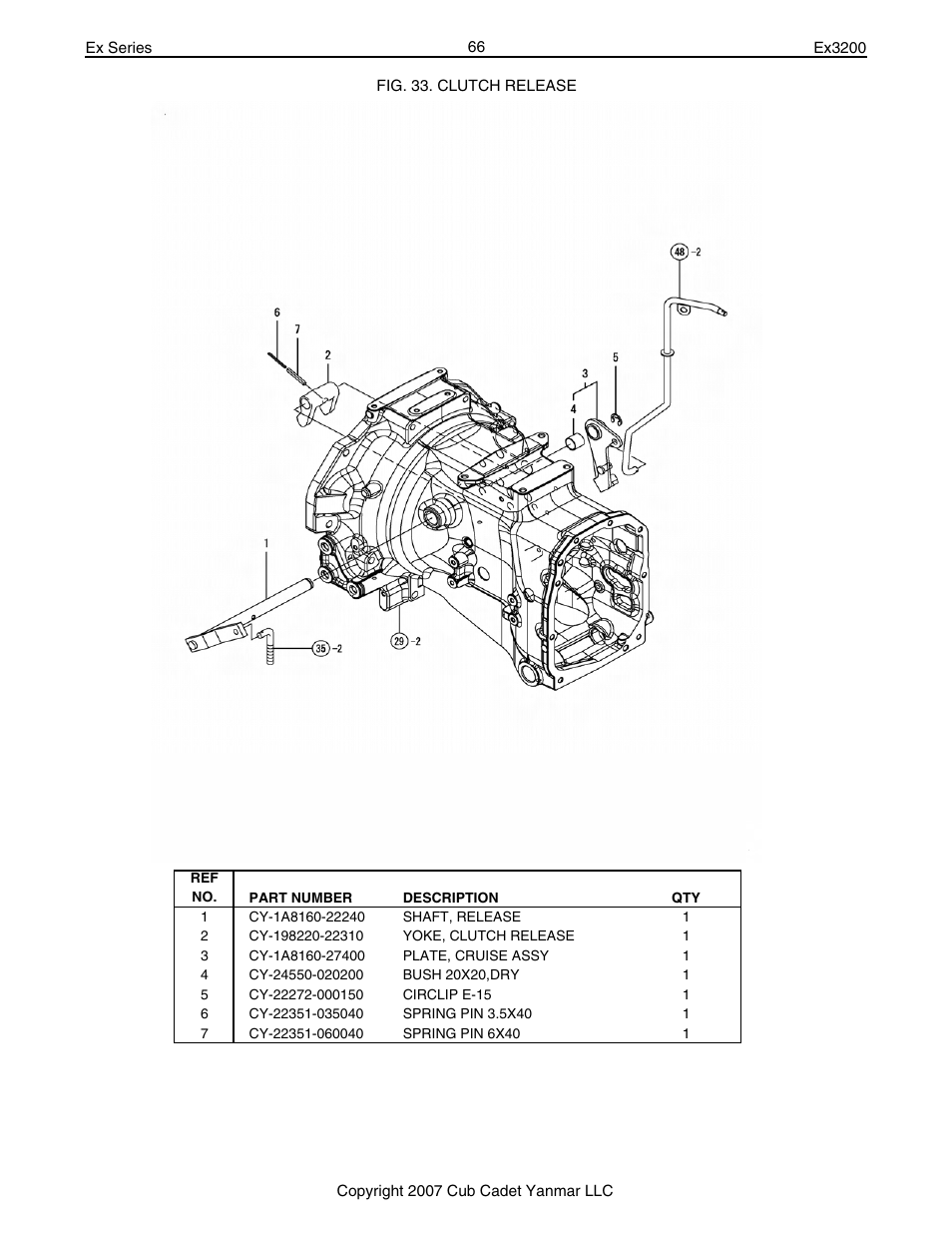 Cub Cadet Ex32002 User Manual | Page 66 / 182