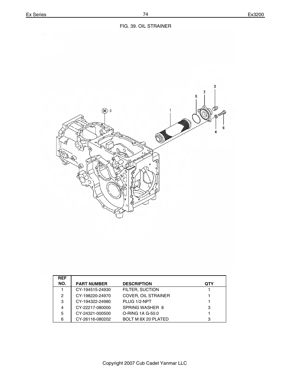 Cub Cadet Ex32002 User Manual | Page 74 / 182