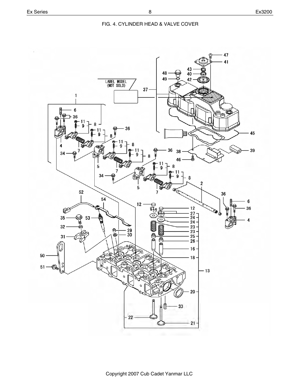 Cub Cadet Ex32002 User Manual | Page 8 / 182