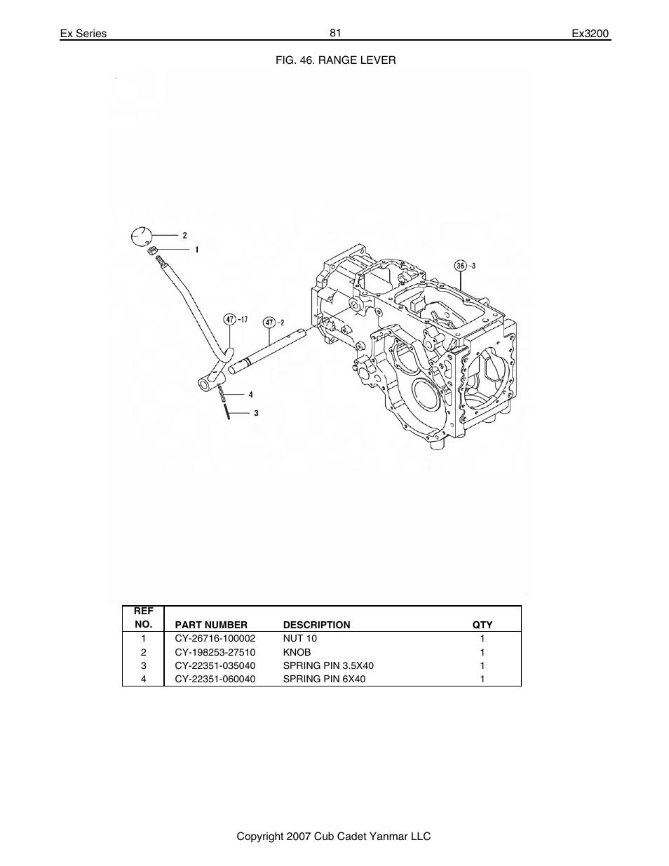 Cub Cadet Ex32002 User Manual | Page 81 / 182