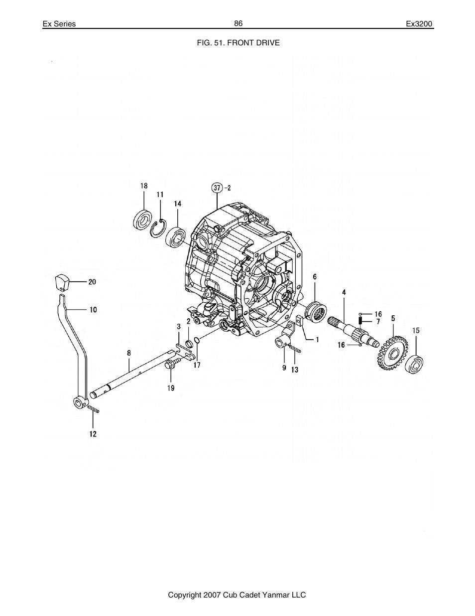 Cub Cadet Ex32002 User Manual | Page 86 / 182