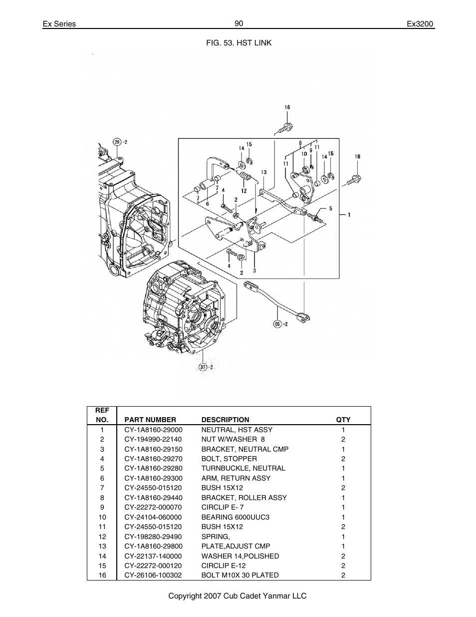 Cub Cadet Ex32002 User Manual | Page 90 / 182