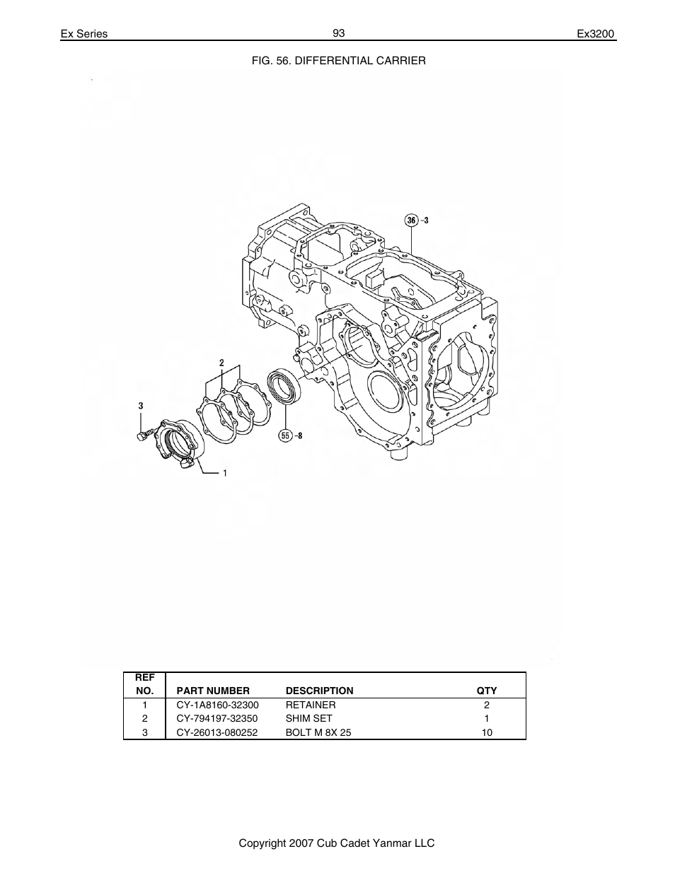 Cub Cadet Ex32002 User Manual | Page 93 / 182