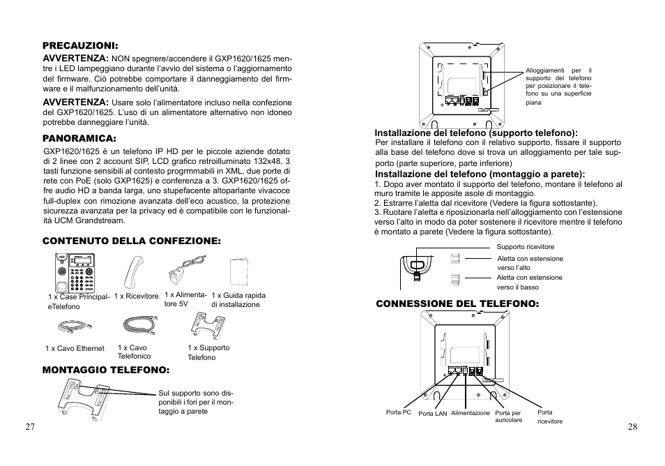 Grandstream GXP1620 Quick Installation Guides User Manual | Page 16 / 25