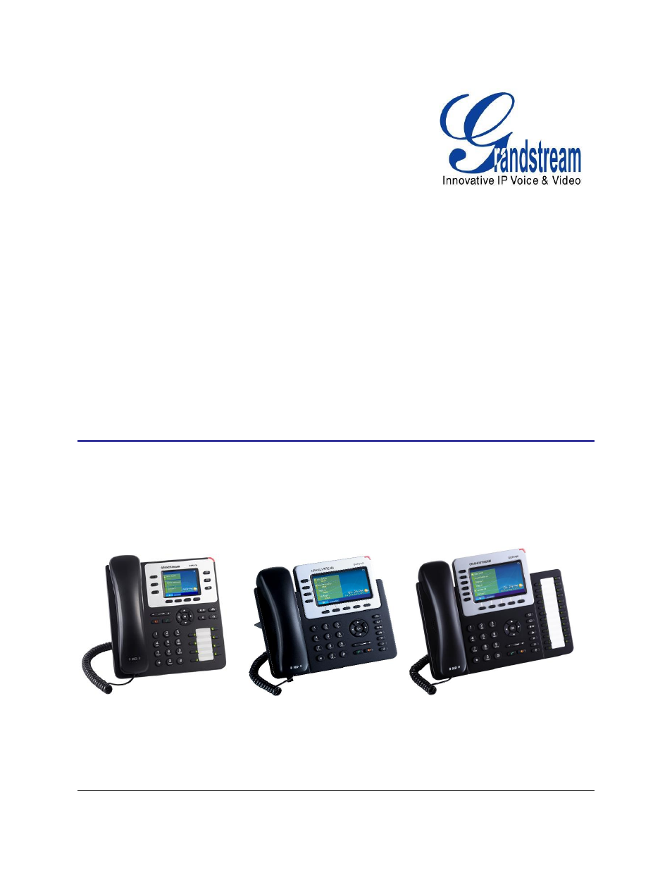 Grandstream GXP2130 Administration Guide User Manual | 85 pages