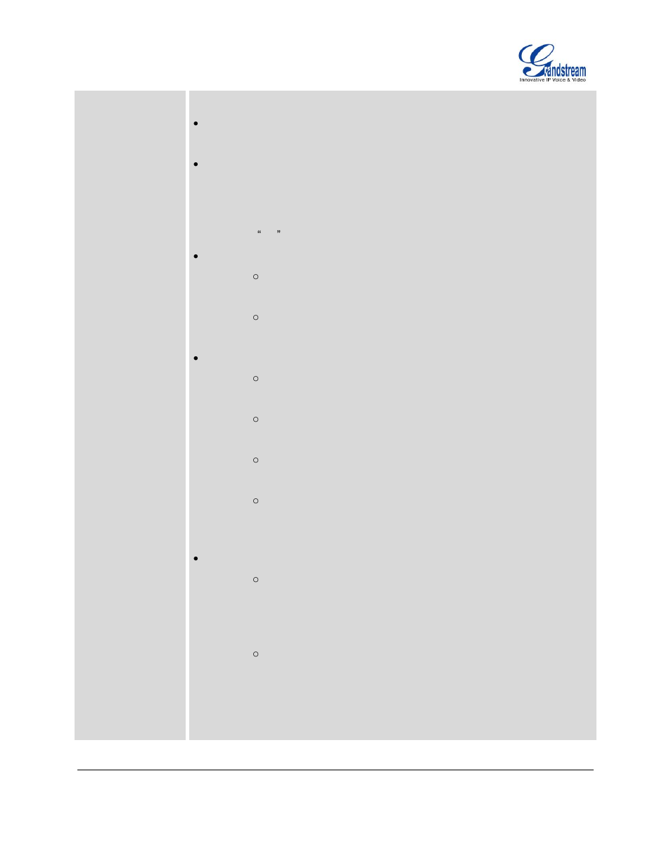 Grandstream GXP2130 Administration Guide User Manual | Page 23 / 85