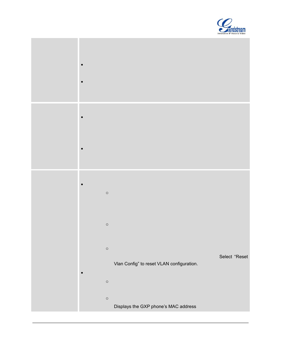 Grandstream GXP2130 Administration Guide User Manual | Page 24 / 85