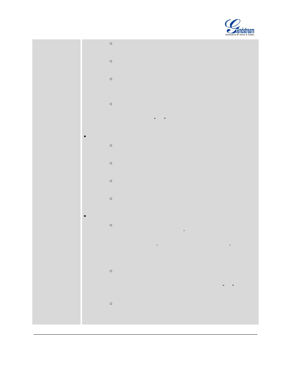 Grandstream GXP2130 Administration Guide User Manual | Page 25 / 85