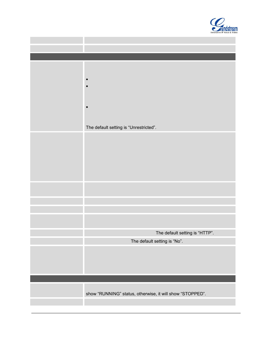 Grandstream GXP2130 Administration Guide User Manual | Page 61 / 85