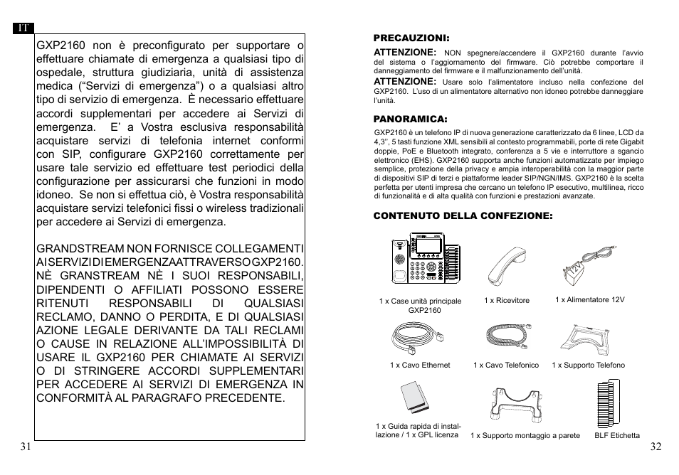 Grandstream GXP2160 Quick Installation Guides User Manual | Page 18 / 23