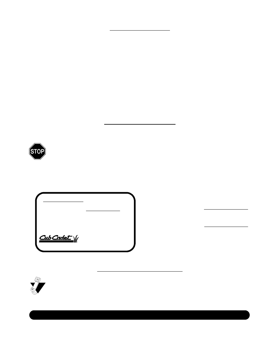 Cub Cadet 421R User Manual | Page 2 / 20