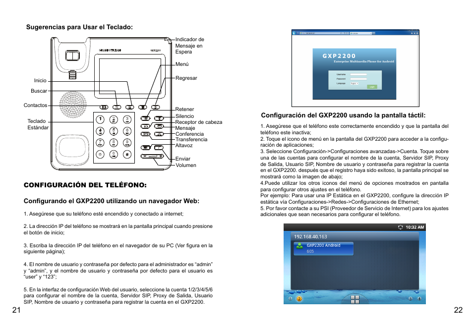 Grandstream GXP2200 Quick Installation Guide User Manual | Page 13 / 30