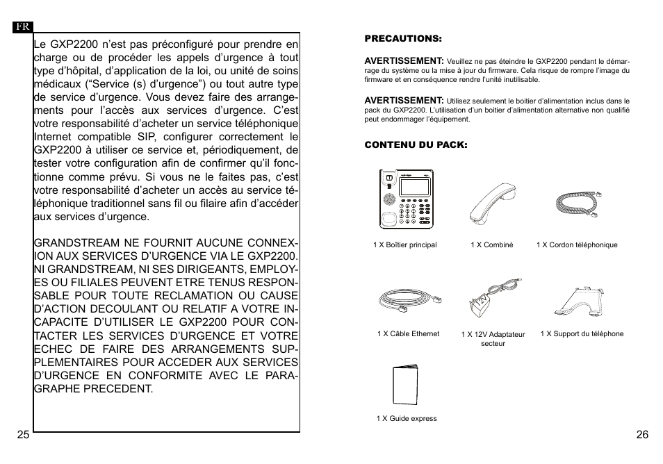 Grandstream GXP2200 Quick Installation Guide User Manual | Page 15 / 30