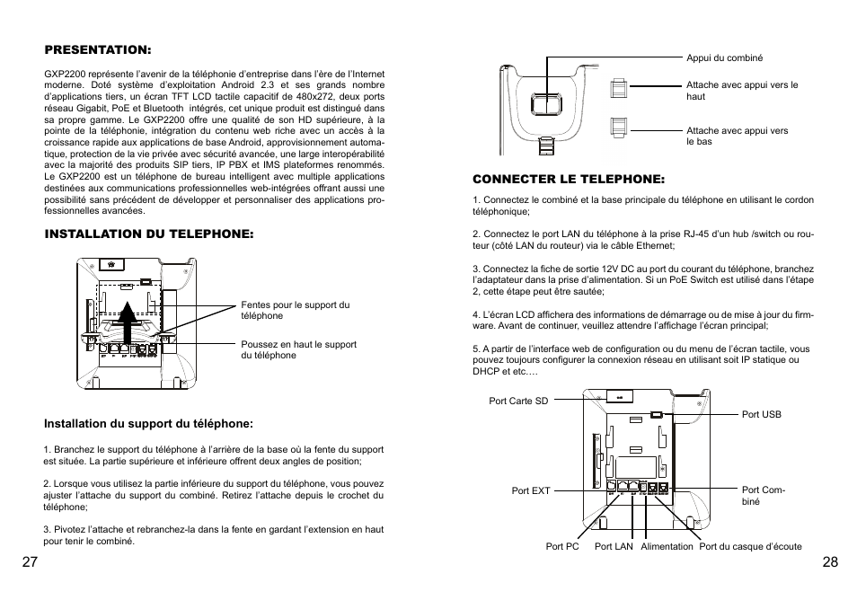 Grandstream GXP2200 Quick Installation Guide User Manual | Page 16 / 30