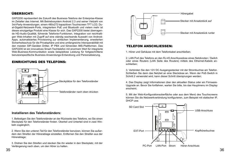 Grandstream GXP2200 Quick Installation Guide User Manual | Page 20 / 30