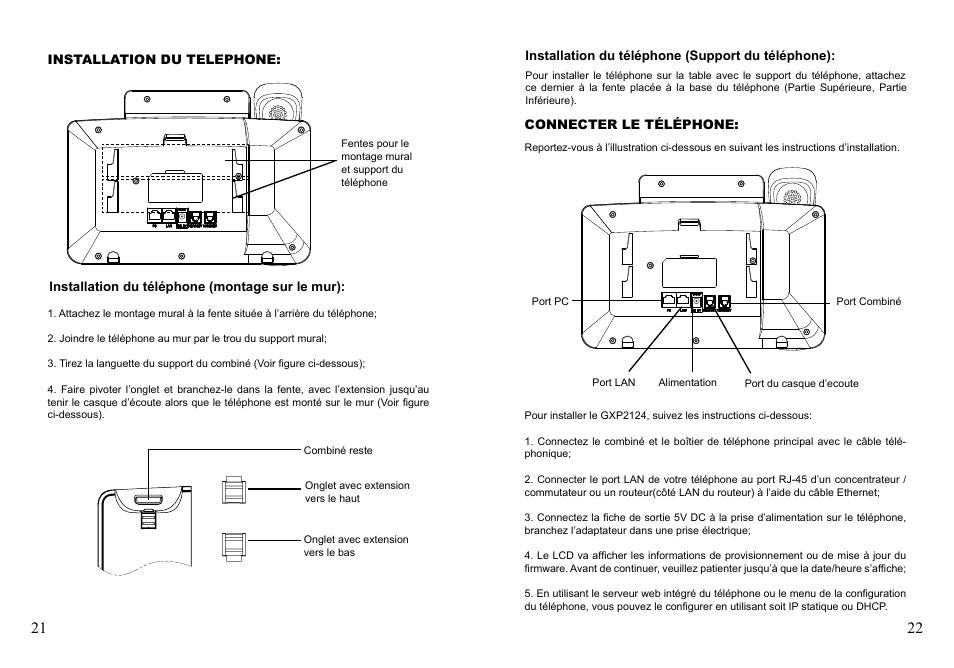 Grandstream GXP2124 Quick Installation Guide User Manual | Page 13 / 23