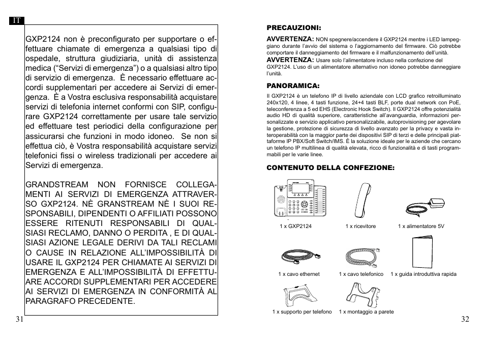 Grandstream GXP2124 Quick Installation Guide User Manual | Page 18 / 23