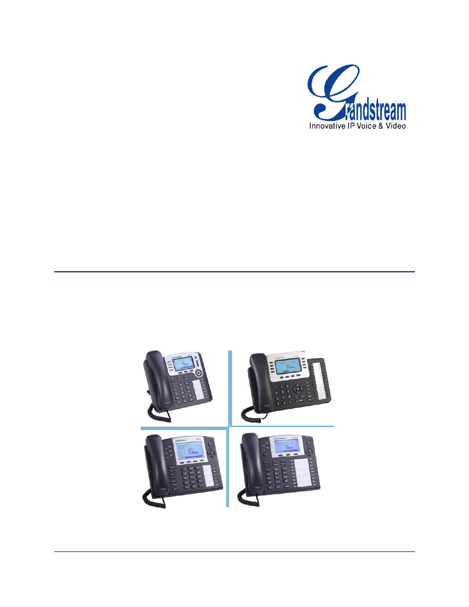 Grandstream GXP21xx XML Application Guide User Manual | 36 pages
