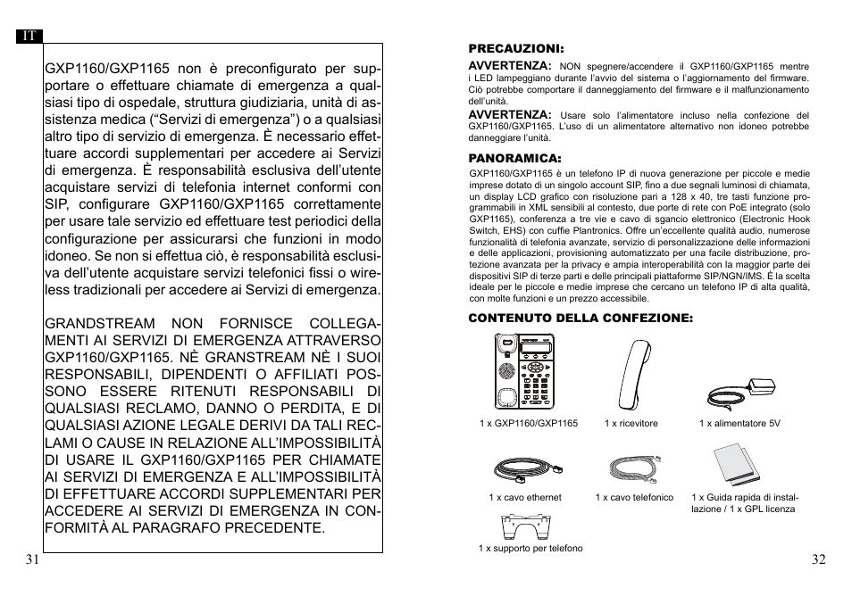Grandstream GXP1160 Quick Installation Guide User Manual | Page 18 / 23