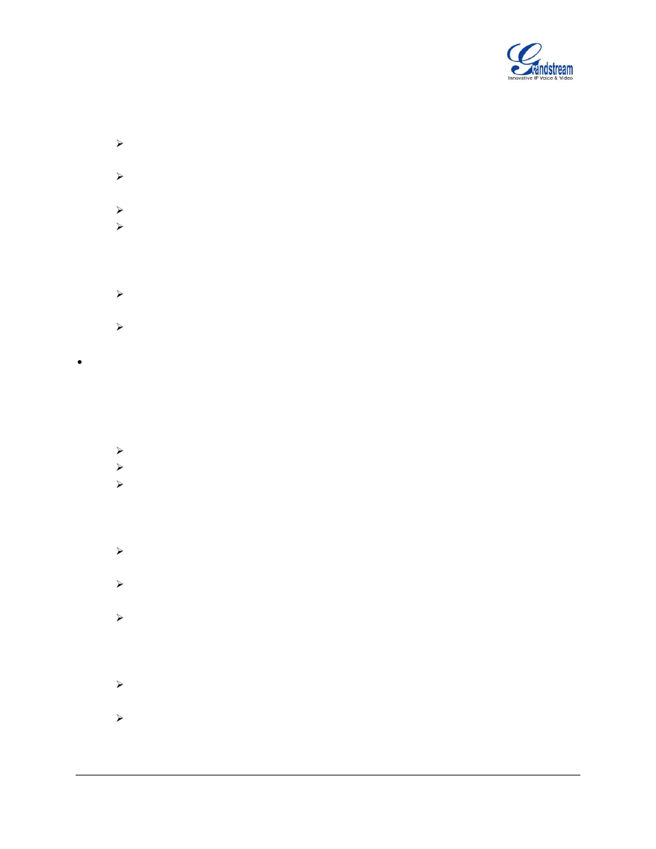 Grandstream GXP1100 User Manual User Manual | Page 23 / 55