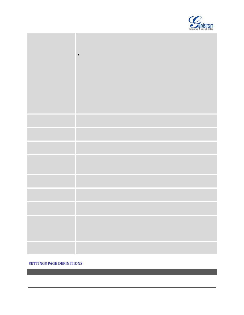 Call features | Grandstream GXP1100 User Manual User Manual | Page 38 / 55