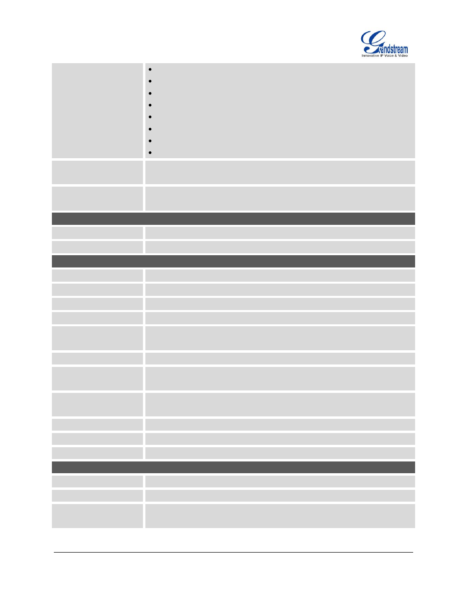 Grandstream GXP1100 User Manual User Manual | Page 45 / 55