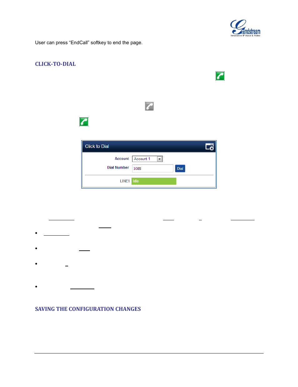 Click-to-dial, Figure 5: click-to-dial | Grandstream GXP1100 User Manual User Manual | Page 48 / 55