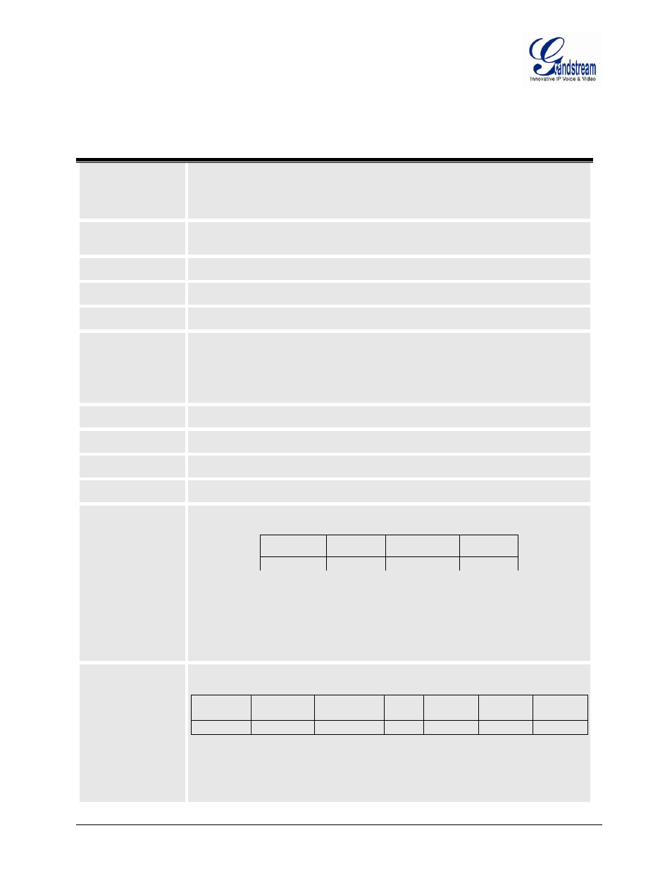Grandstream DP715 User Manual User Manual | Page 42 / 58