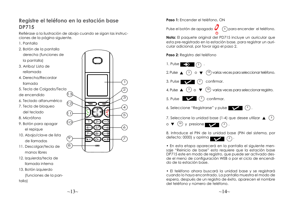 Grandstream DP715 Quick Start Guide User Manual | Page 9 / 34