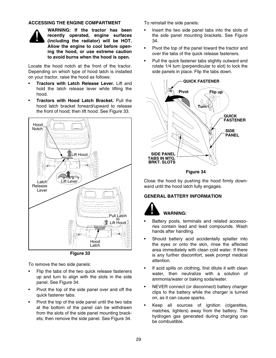 Cub Cadet 5254 User Manual | Page 29 / 52