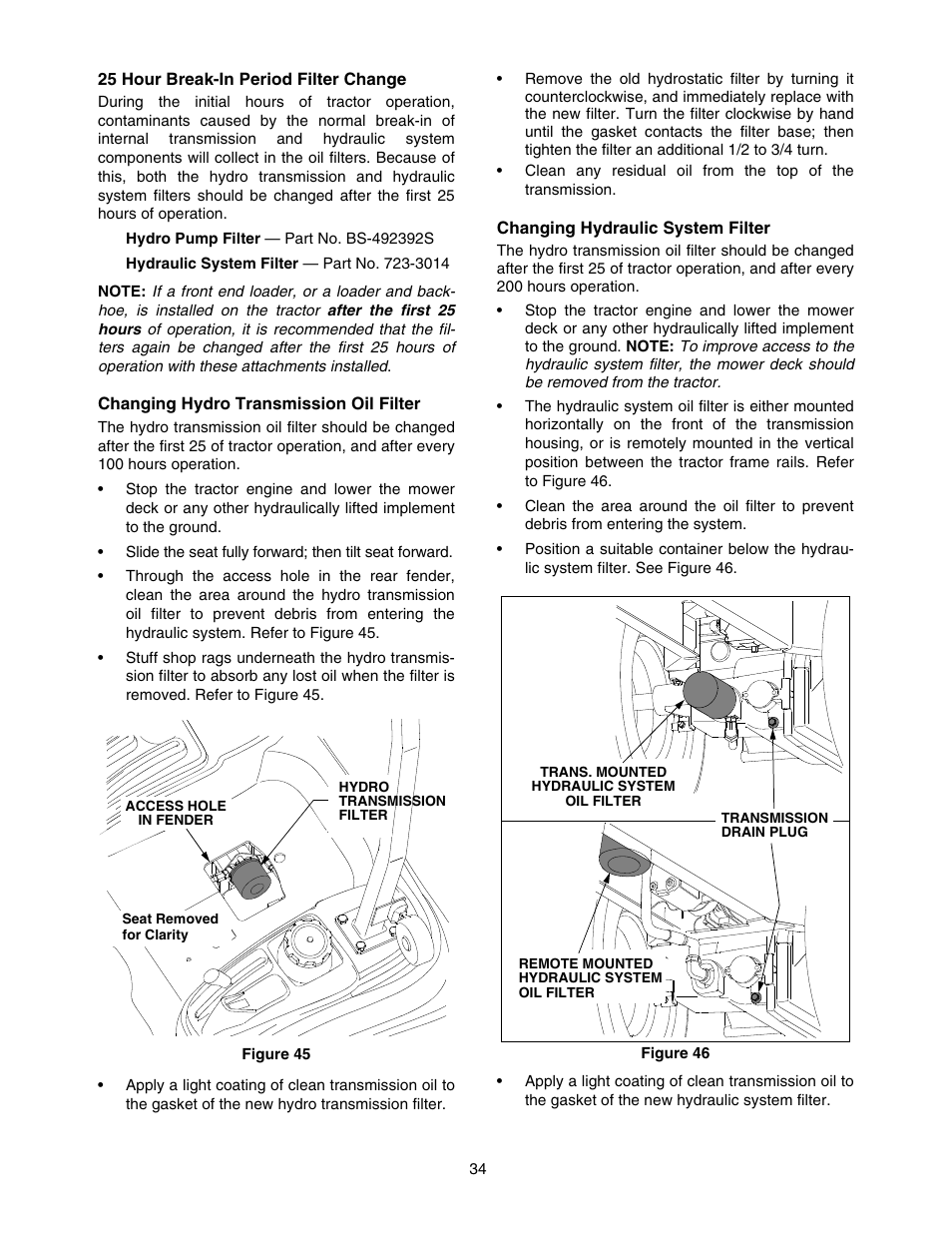 Cub Cadet 5254 User Manual | Page 34 / 52