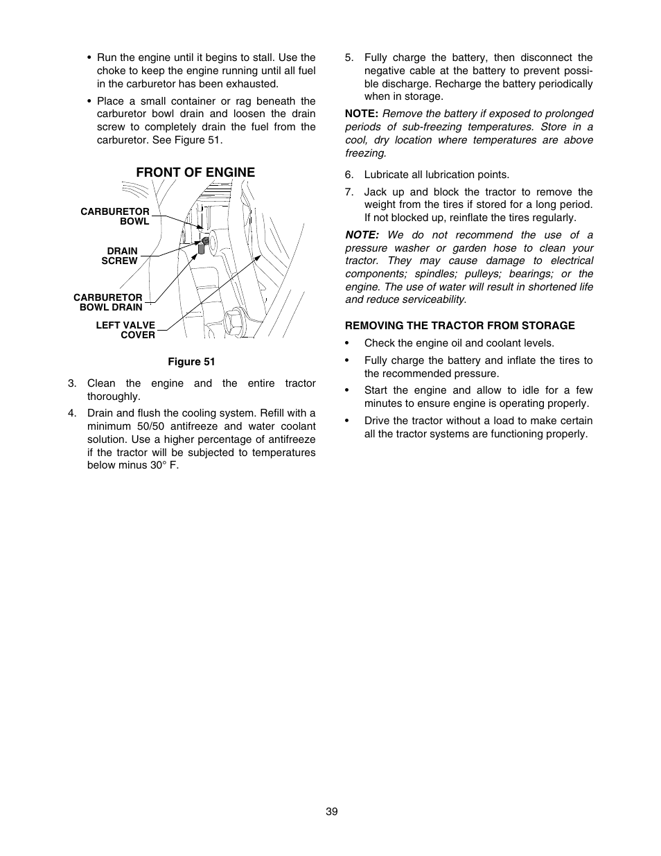 Cub Cadet 5254 User Manual | Page 39 / 52