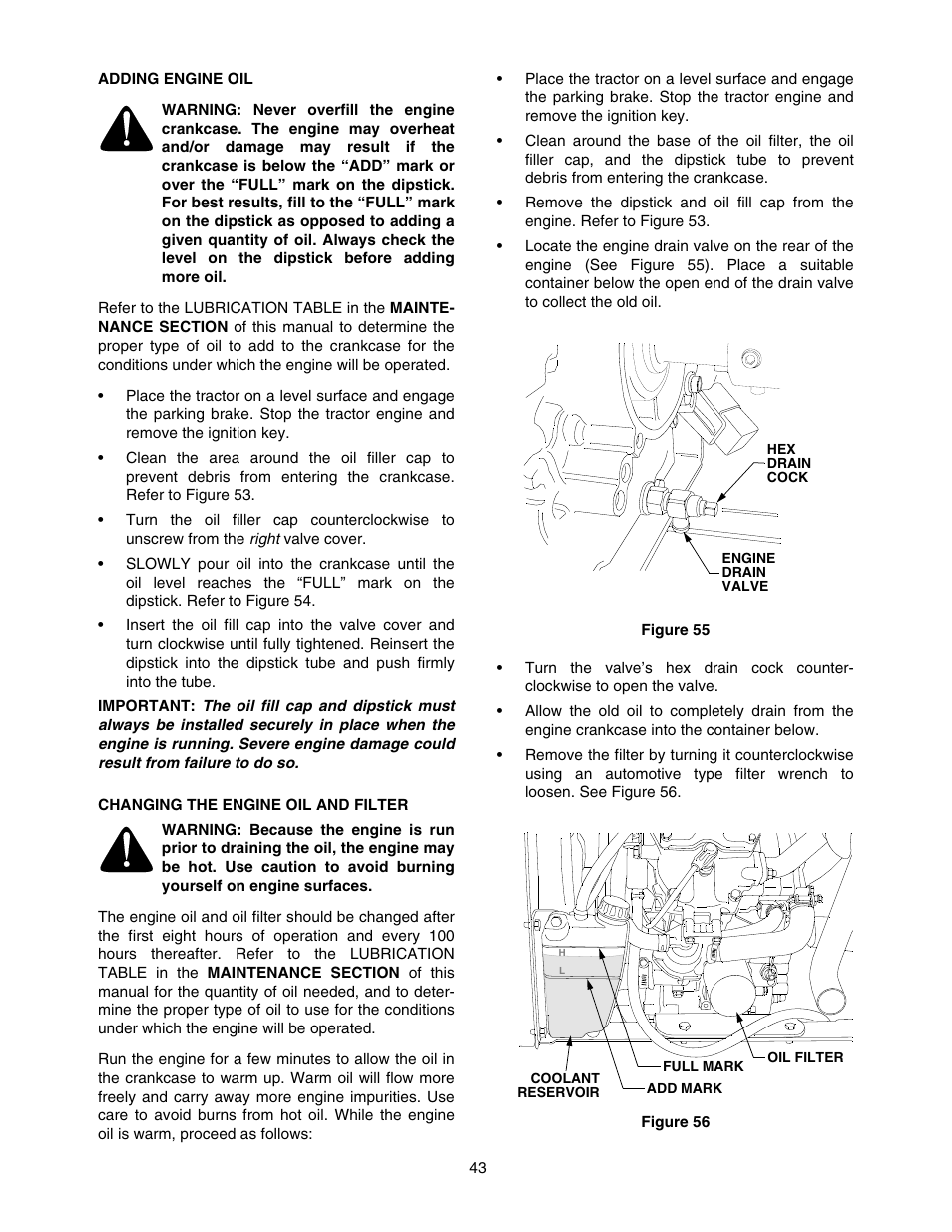 Cub Cadet 5254 User Manual | Page 43 / 52