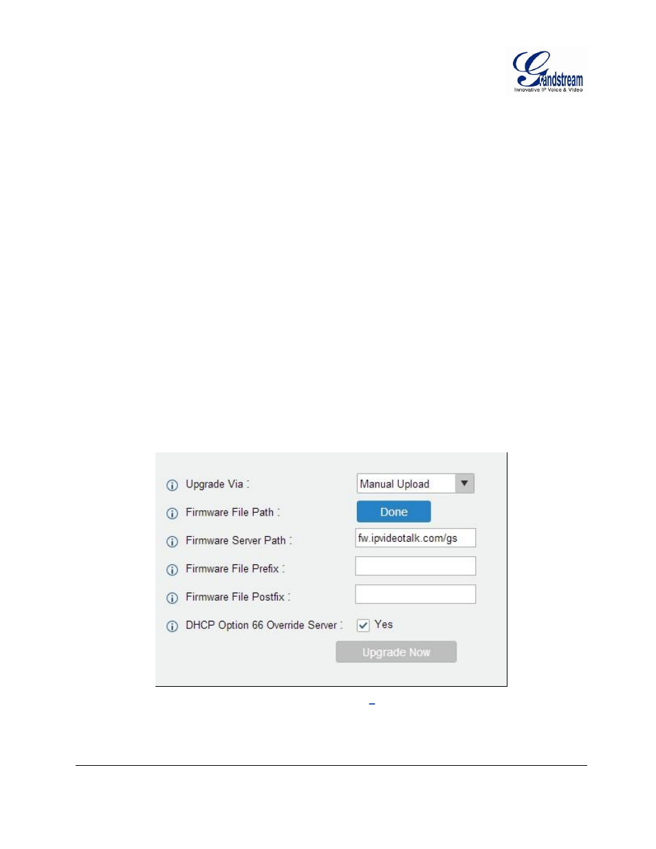 Upgrade with tftp server, Upgrade with http/https server, Manual upgrade | Upgrade, With, Tftp, Server, Http/https, Manual, Igure | Grandstream GVR3550 User Manual User Manual | Page 113 / 120