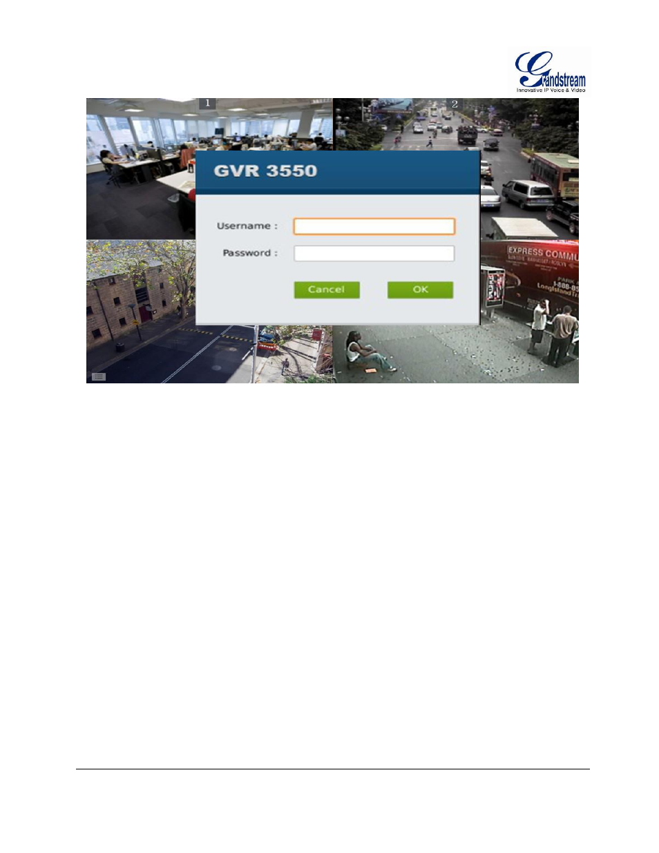 Local view, Local, View | Igure, Gvr3550, Ocal, Ogin | Grandstream GVR3550 User Manual User Manual | Page 31 / 120