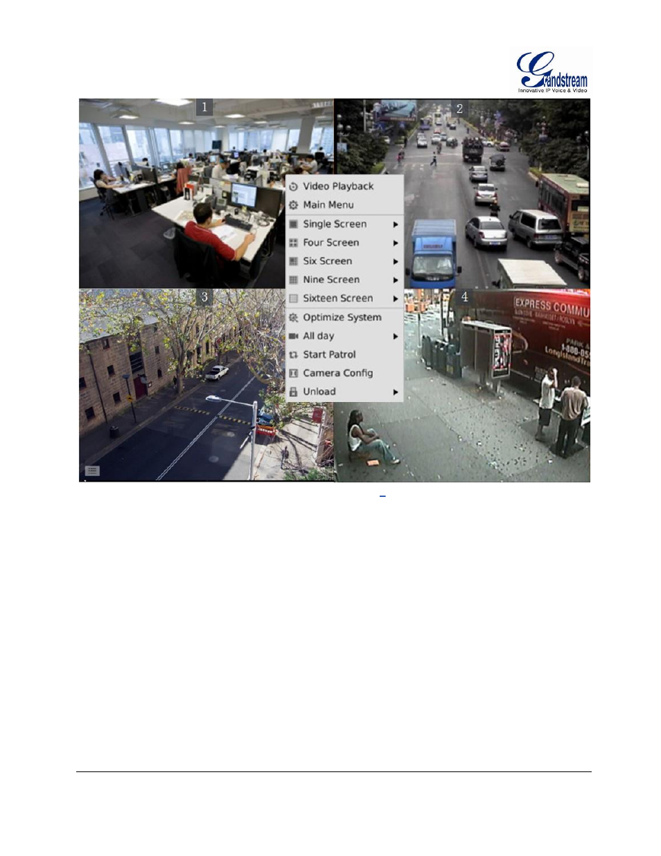 View status, View, Status | Igure, Gvr3550, Ight, Lick | Grandstream GVR3550 User Manual User Manual | Page 32 / 120