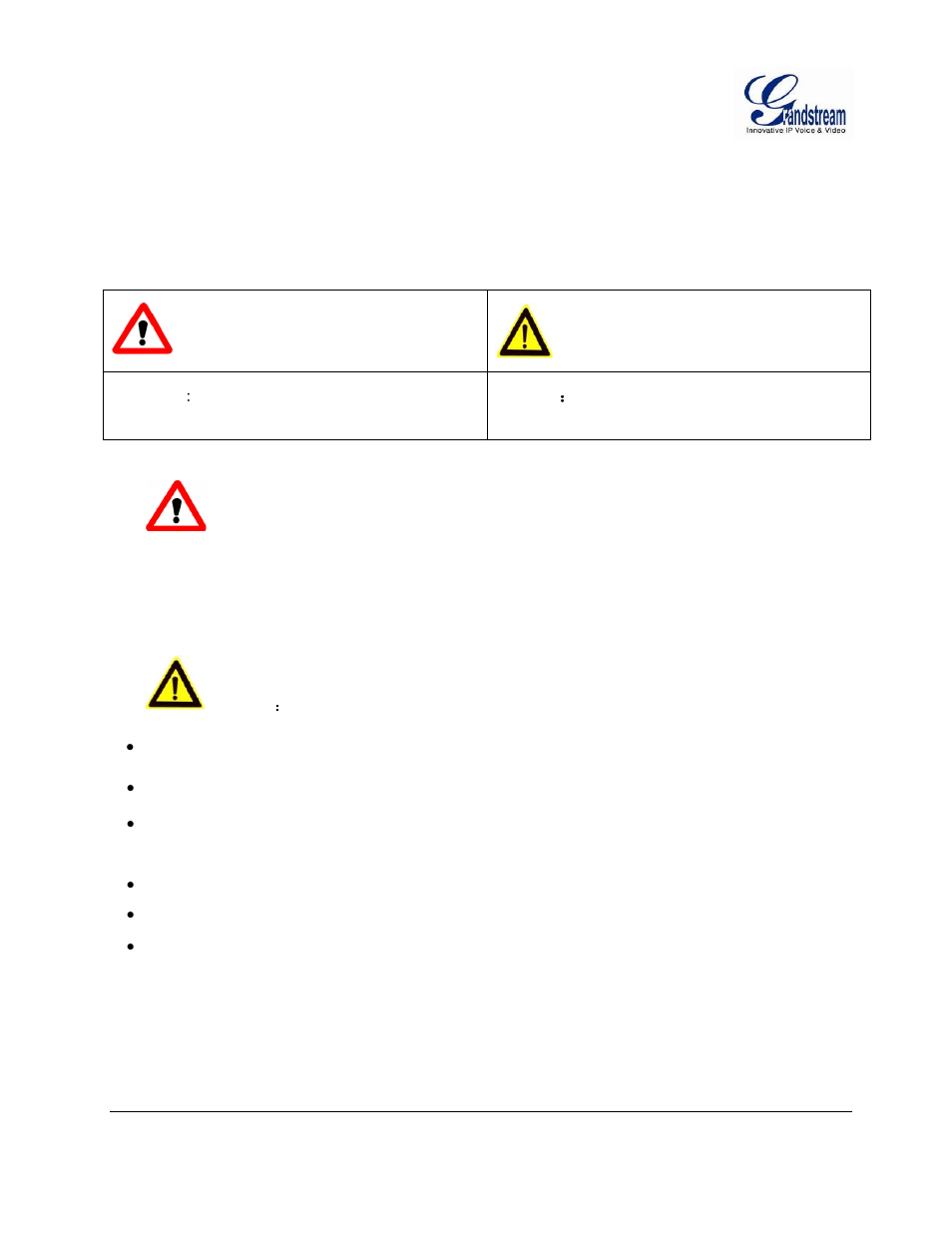 Safety compliances, Safety, Compliances | Grandstream GVR3550 User Manual User Manual | Page 9 / 120