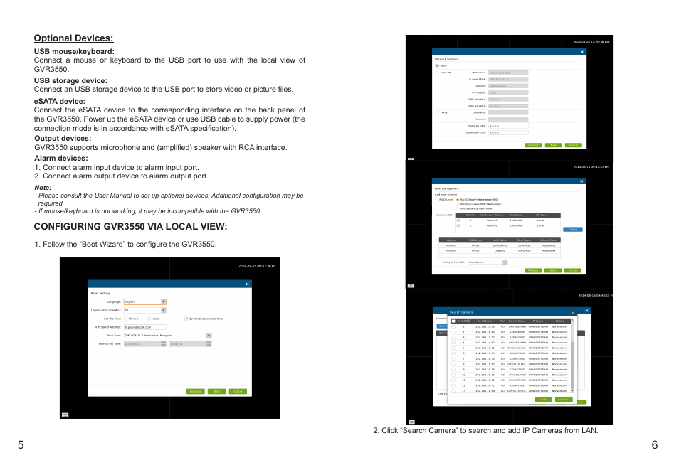 Grandstream GVR3550 Quick Installation Guide User Manual | Page 5 / 38