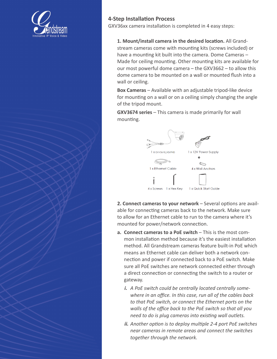 Grandstream Surveillance Buyer's Guide User Manual | Page 16 / 29