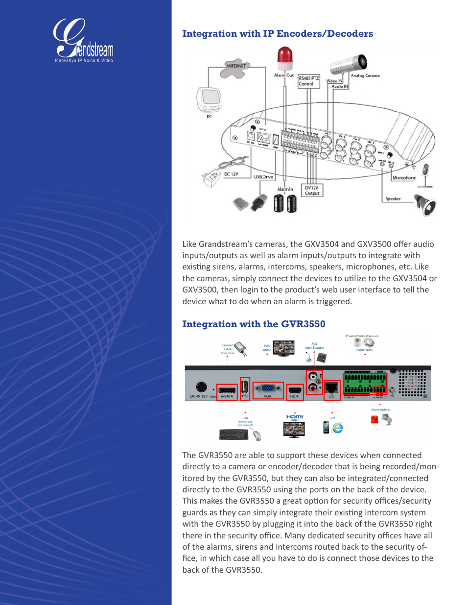 Grandstream Surveillance Buyer's Guide User Manual | Page 27 / 29