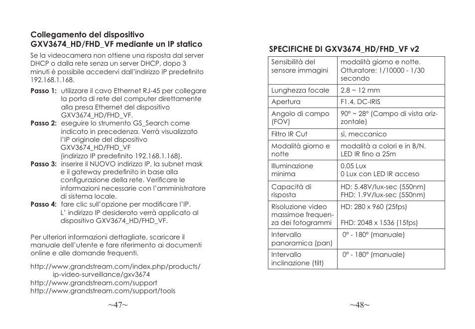 Grandstream GXV3674 v2 Quick Installation Guide User Manual | Page 26 / 38