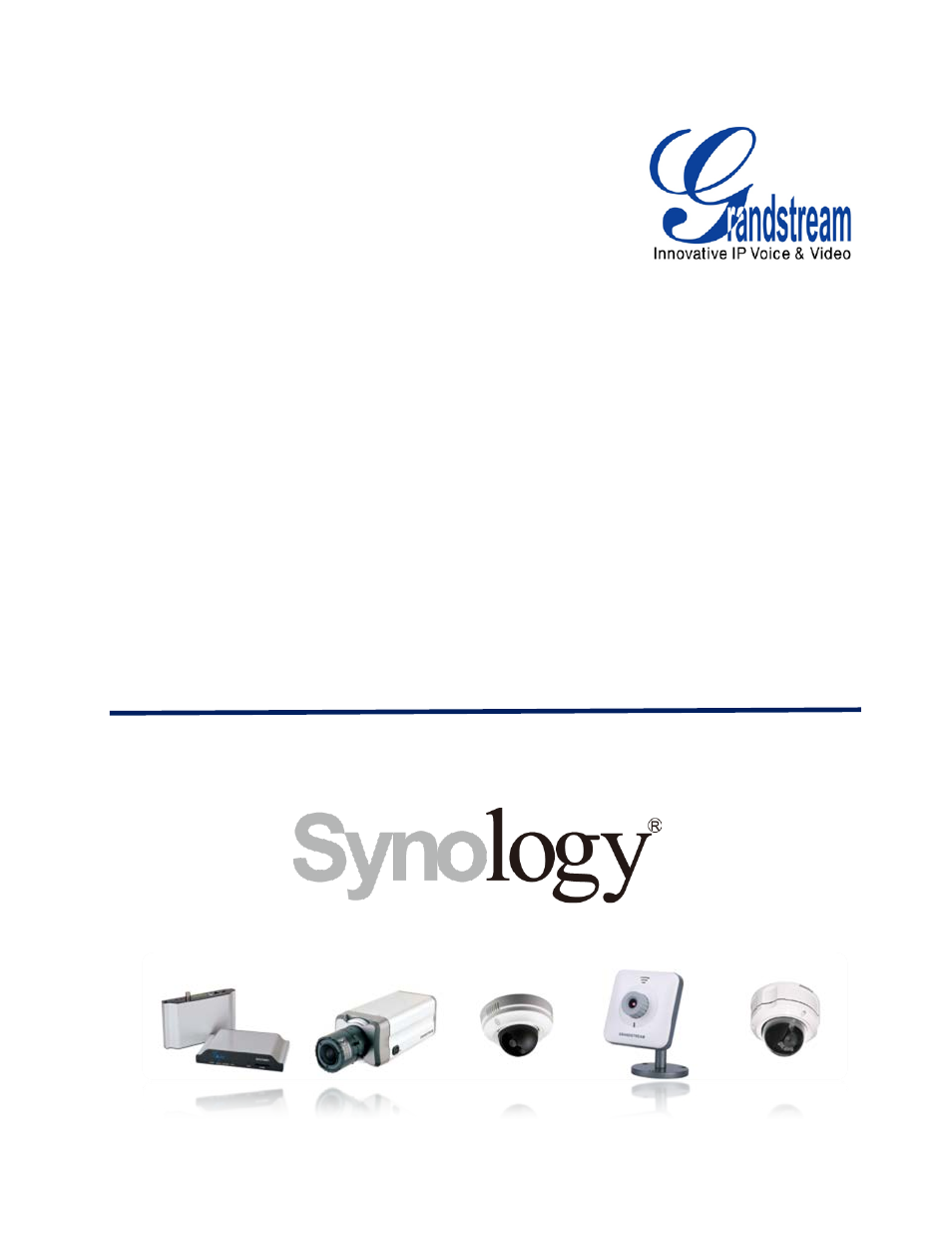Grandstream Synology User Manual | 20 pages