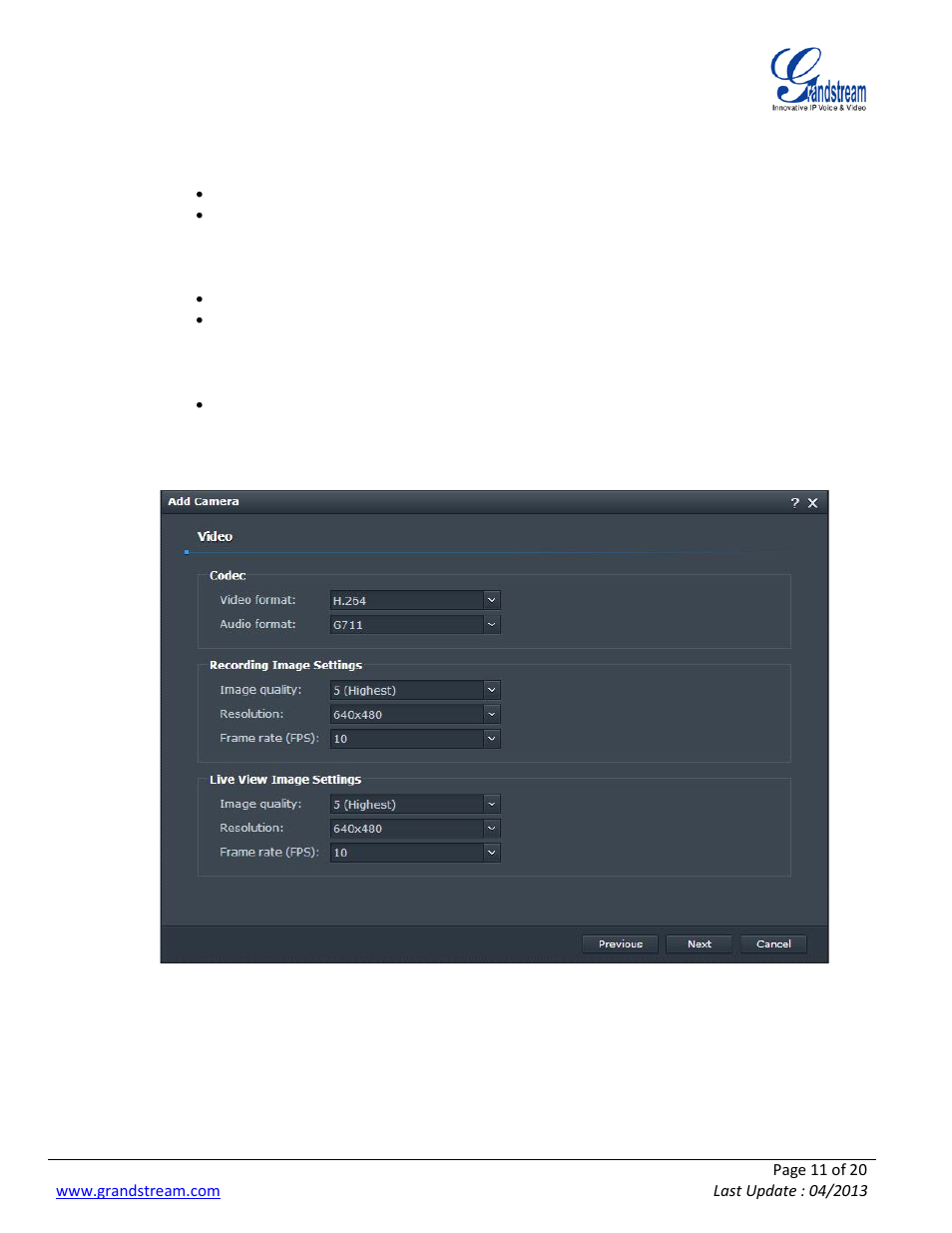 Grandstream Synology User Manual | Page 11 / 20