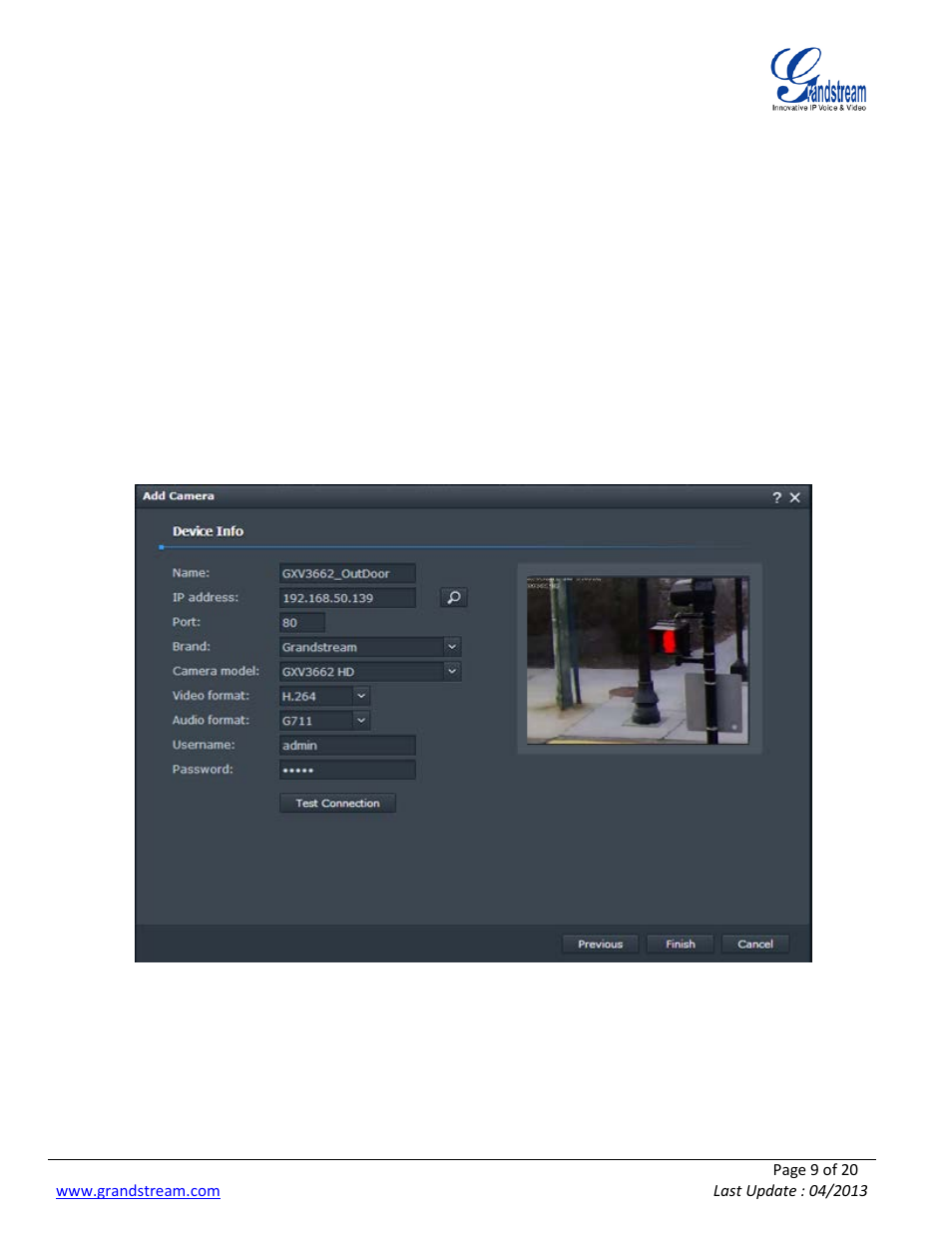 Using quick setup, Sing, Uick | Etup | Grandstream Synology User Manual | Page 9 / 20