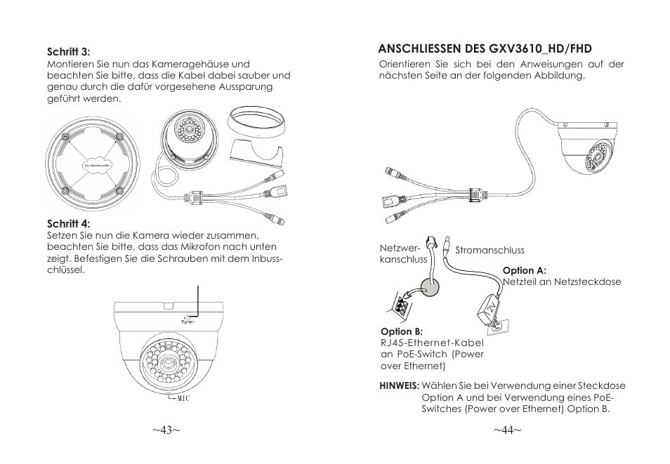 Grandstream GXV3610 v2 Series Quick Installation Guide User Manual | Page 24 / 47