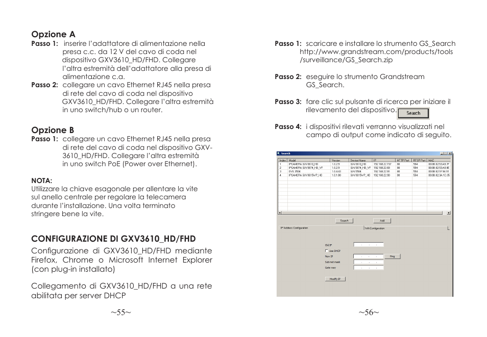 Grandstream GXV3610 v2 Series Quick Installation Guide User Manual | Page 30 / 47