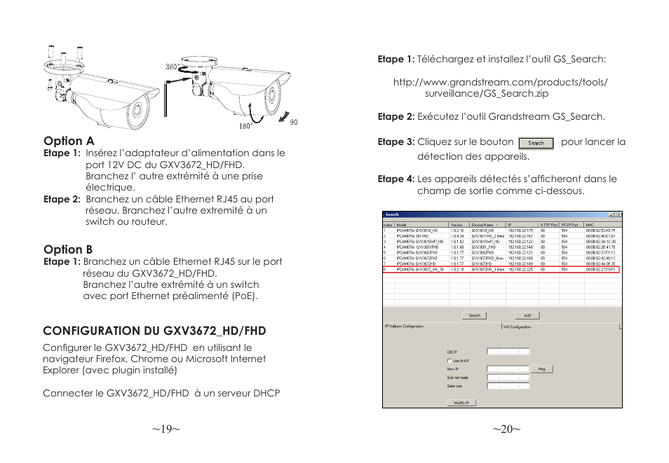 Grandstream GXV3672_HD Quick Installation Guide User Manual | Page 12 / 38